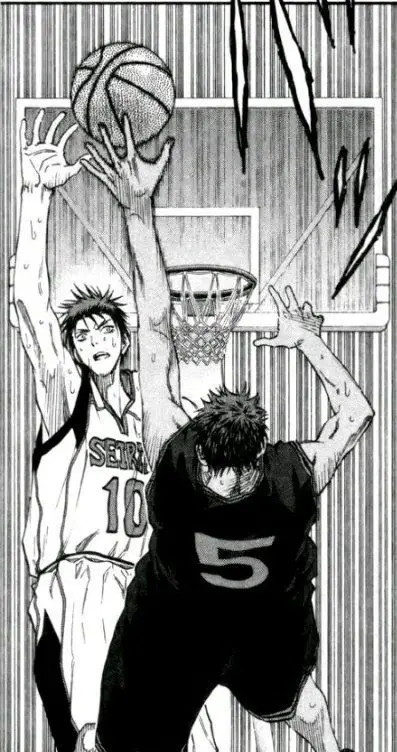 Adegan basket anime Jepang