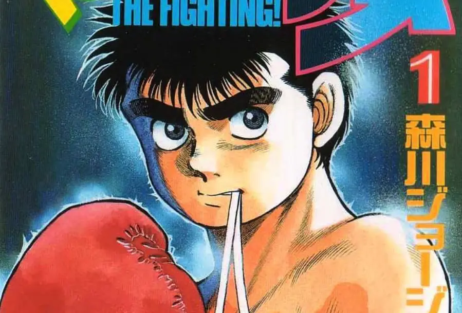 Gambar pertandingan tinju dalam anime Hajime no Ippo