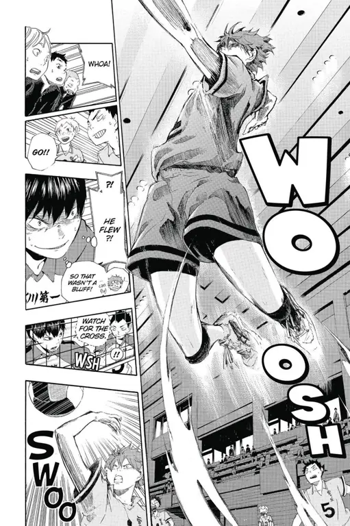 Adegan Pertandingan Voli yang Menarik di Haikyuu!! Adegan Aksi Seru di Manga Haikyuu!!