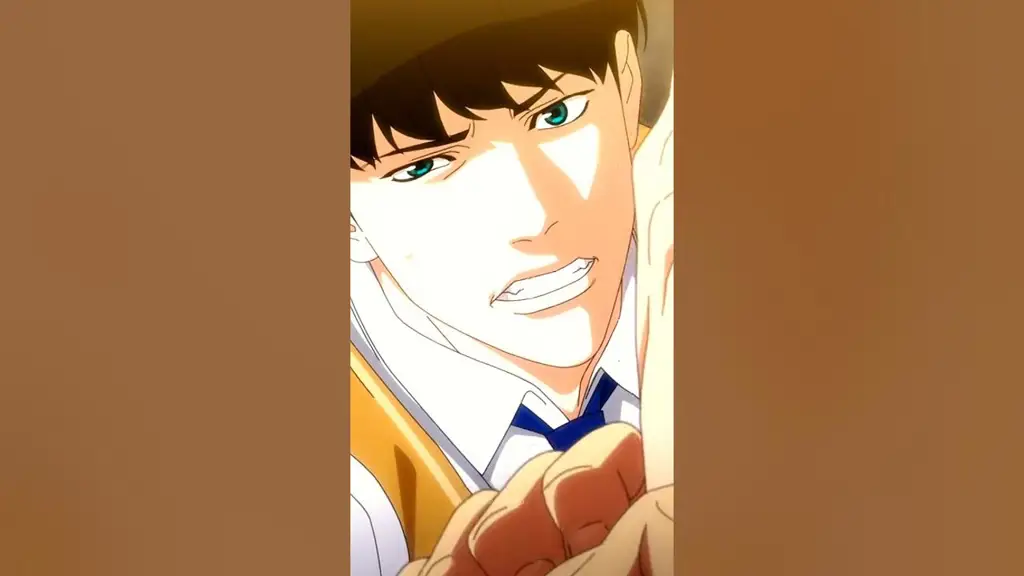 Adegan pertarungan anime Lookism yang menegangkan Adegan pertarungan anime Lookism yang menegangkan
