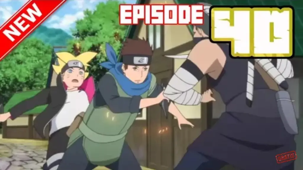 Cuplikan adegan seru dari Boruto episode 40