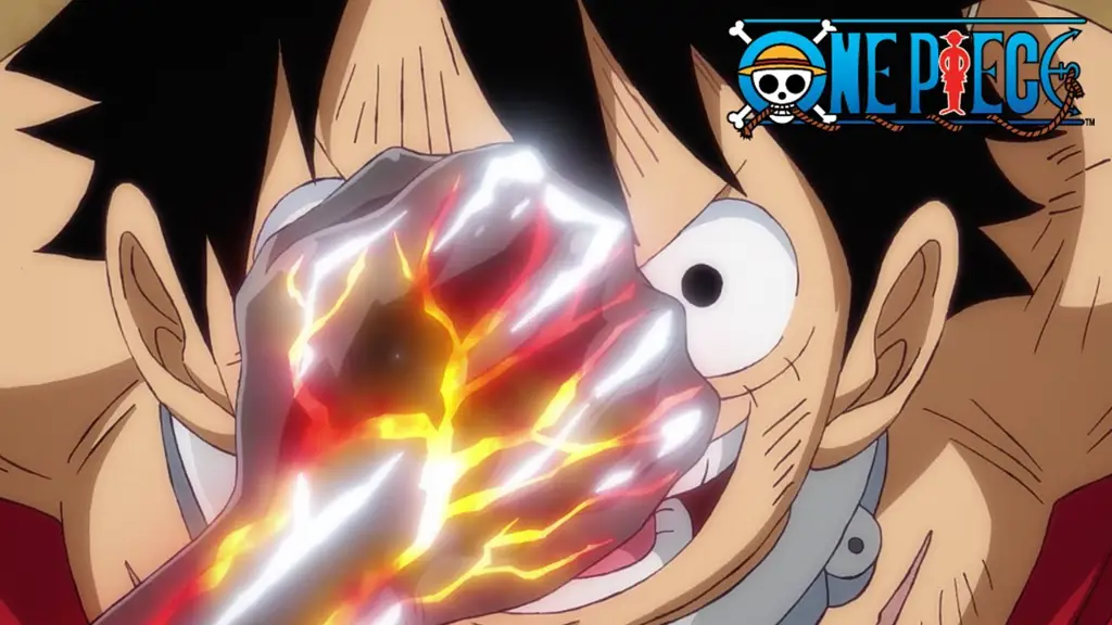 Para karakter One Piece sedang bertarung