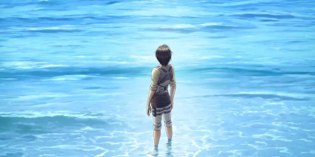 Gambar adegan menegangkan dari Attack on Titan Season 3