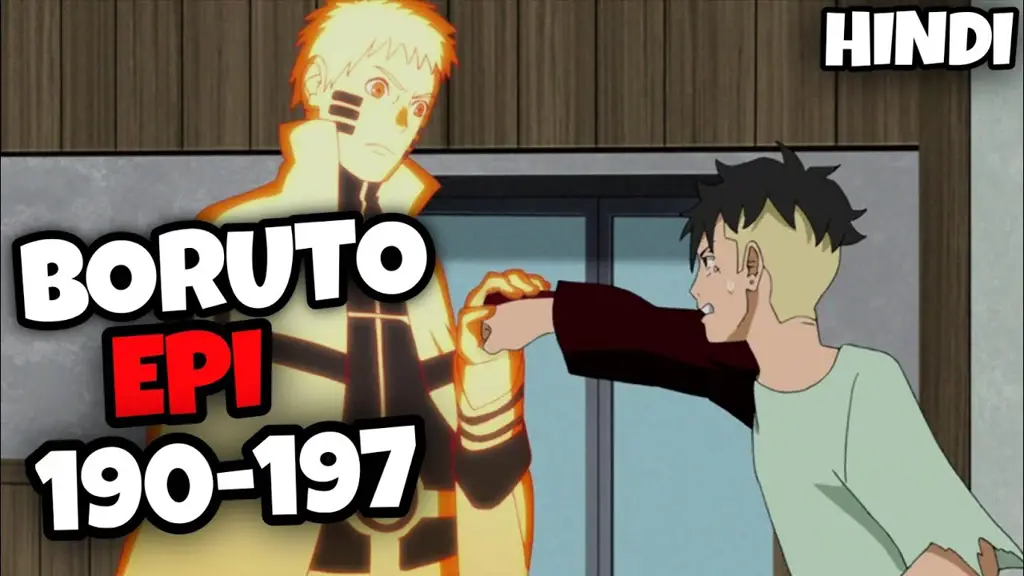 Cuplikan adegan menegangkan dari Boruto episode 190