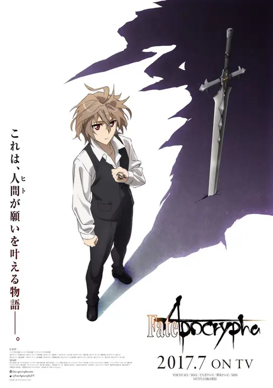 Adegan anime Fate Apocrypha yang menegangkan