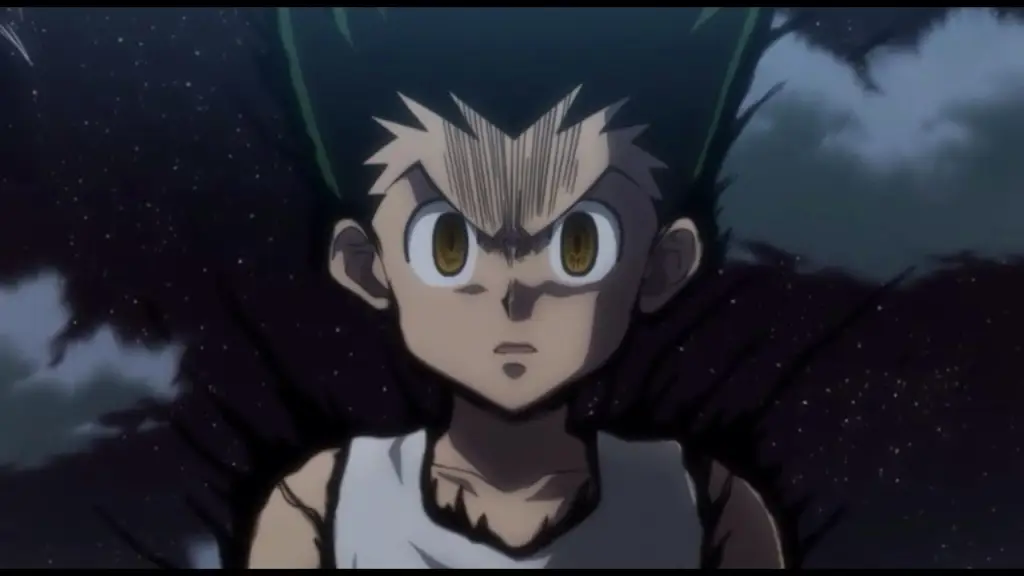 Screenshot adegan menegangkan dari Hunter x Hunter 2011 episode 113