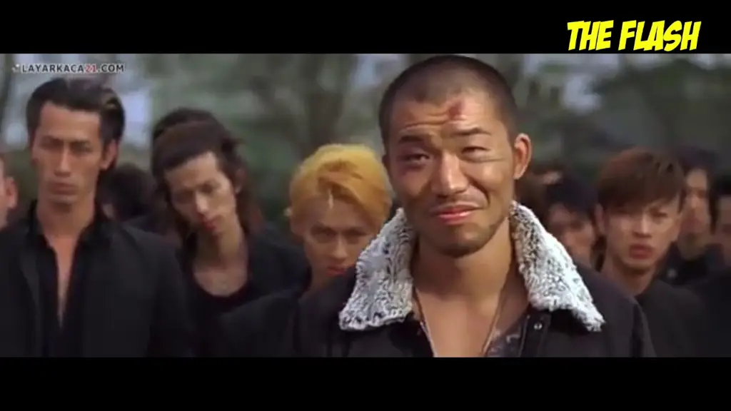 Adegan perkelahian dalam film Crows Zero 2