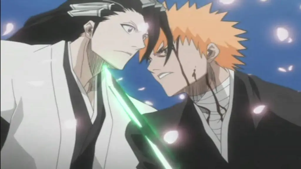 Gambar adegan pertarungan Bleach yang seru