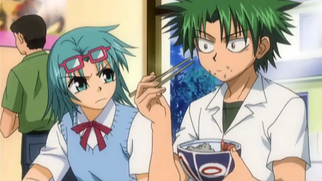 Gambar adegan pertarungan seru dari anime The Law of Ueki