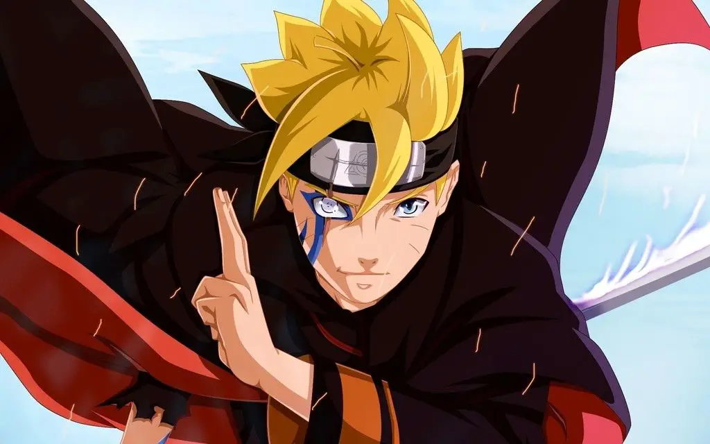 Gambar pertarungan karakter Boruto