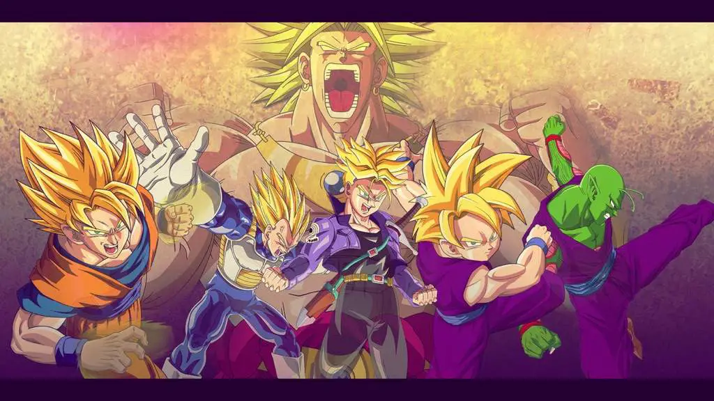 Gambar adegan seru dari Dragon Ball Z