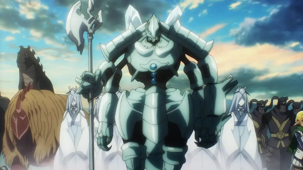 Gambar adegan pertarungan anime Overlord