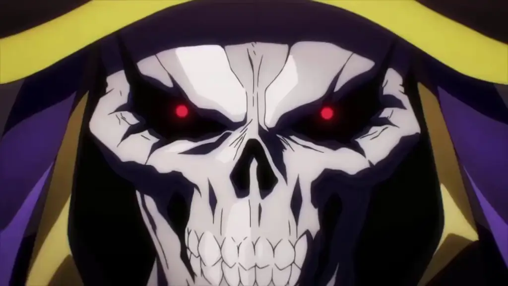 Gambar adegan pertarungan dari anime Overlord