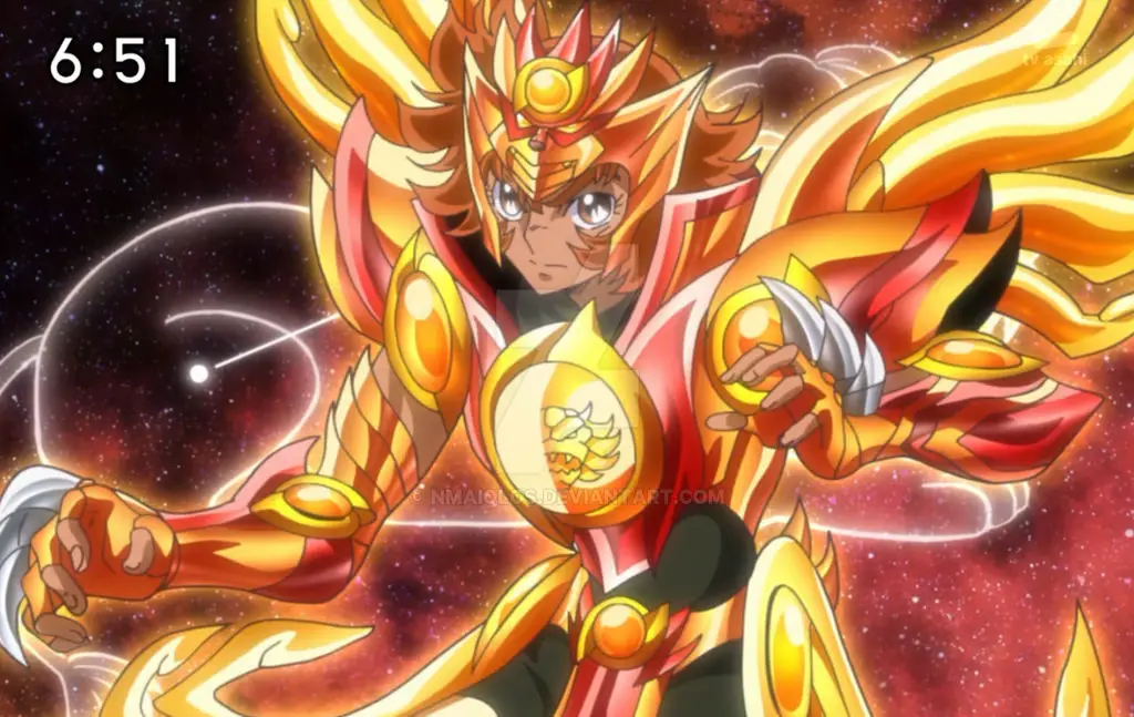 Adegan pertarungan seru Saint Seiya Omega