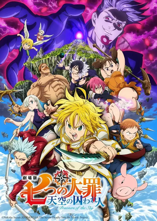 Gambar adegan aksi Seven Deadly Sins