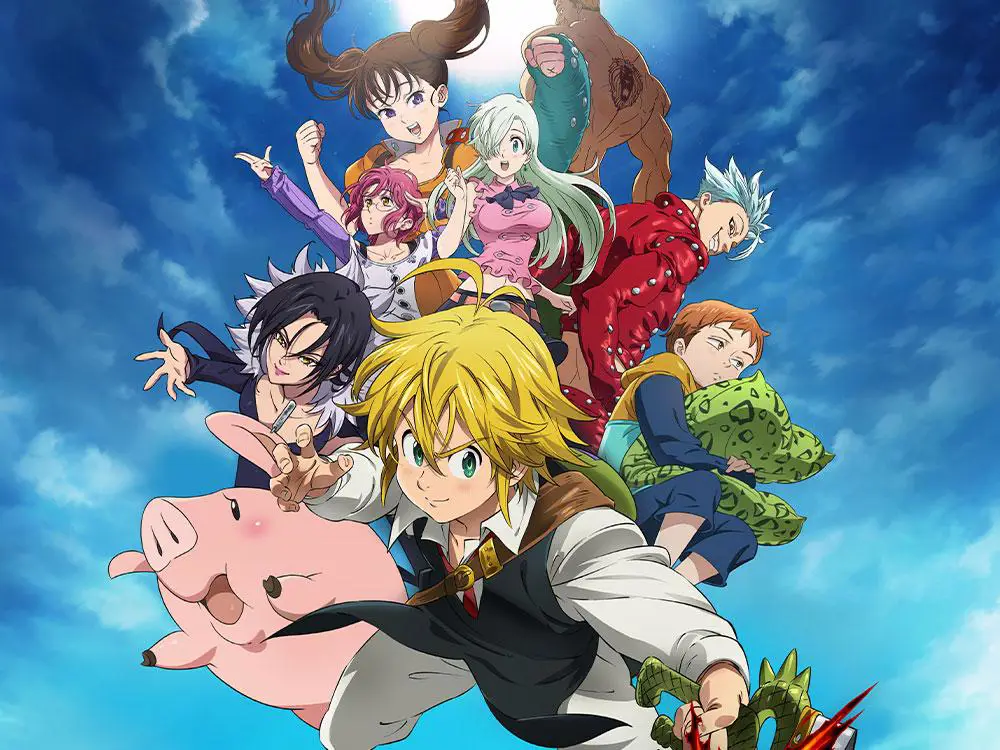 Adegan anime The Seven Deadly Sins yang menegangkan