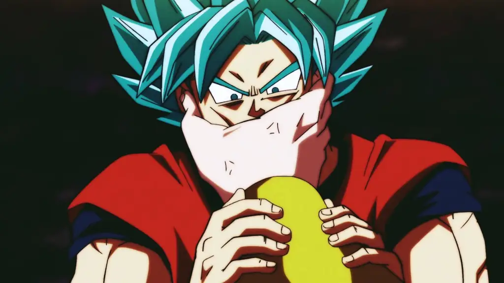 Screenshot adegan menegangkan dari Dragon Ball Super episode 100