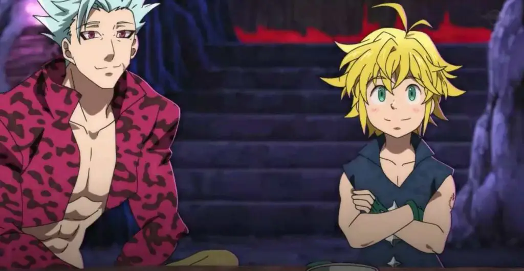Adegan Pertarungan Epik di Nanatsu no Taizai Season 4 Gambar dari adegan aksi di Nanatsu no Taizai season 4