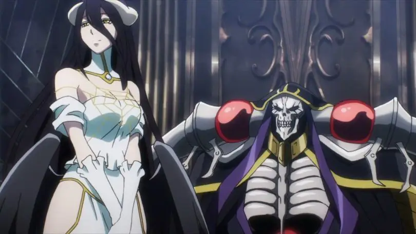 Gambar adegan pertarungan anime Overlord