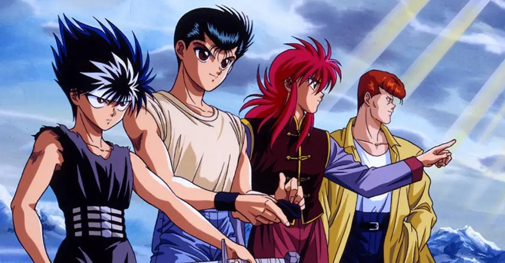 Gambar adegan pertarungan seru dari Yu Yu Hakusho