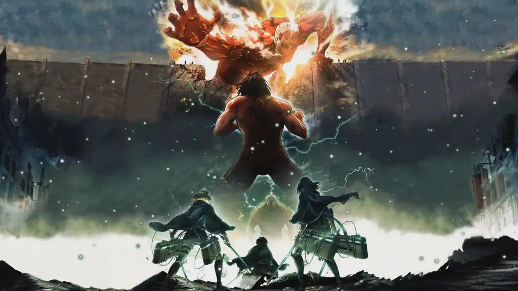 Adegan aksi seru dari Attack on Titan Season 2