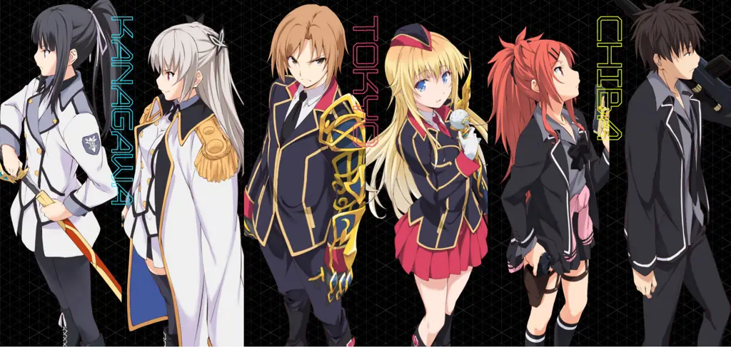 Gambar adegan pertarungan dalam anime Qualidea Code