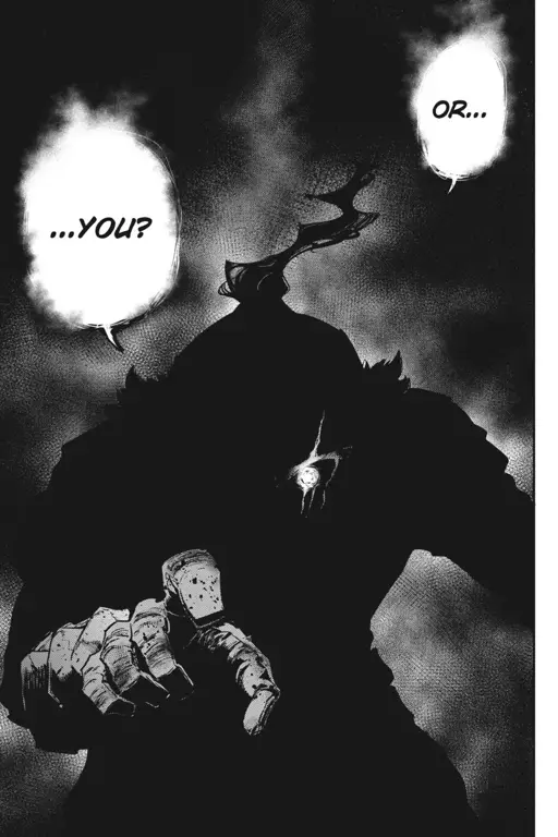 Panel manga Goblin Slayer yang menampilkan pertarungan sengit