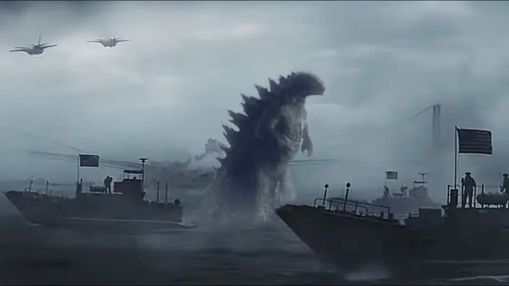 Adegan menegangkan dari film Godzilla 2014