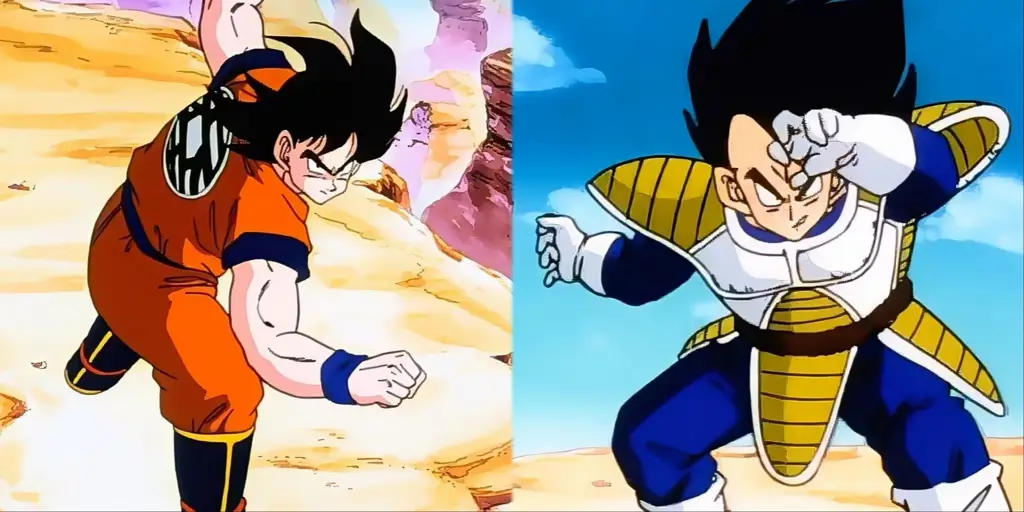 Goku dan Vegeta bertarung melawan Broly