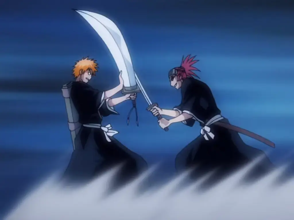 Ichigo Kurosaki sedang bertarung