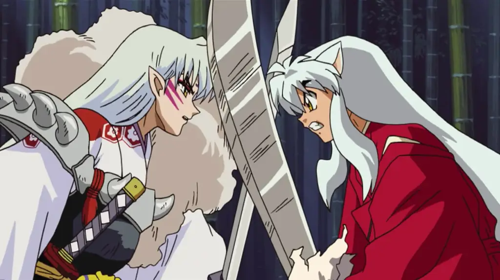 Gambar adegan aksi Inuyasha