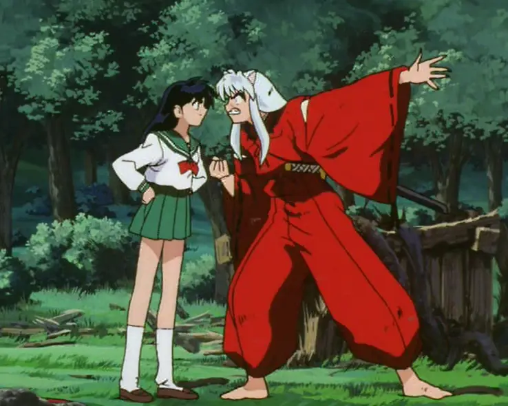 Gambar adegan pertarungan Inuyasha