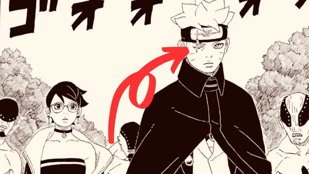 Kawaki dan Boruto melawan Code dalam pertarungan sengit