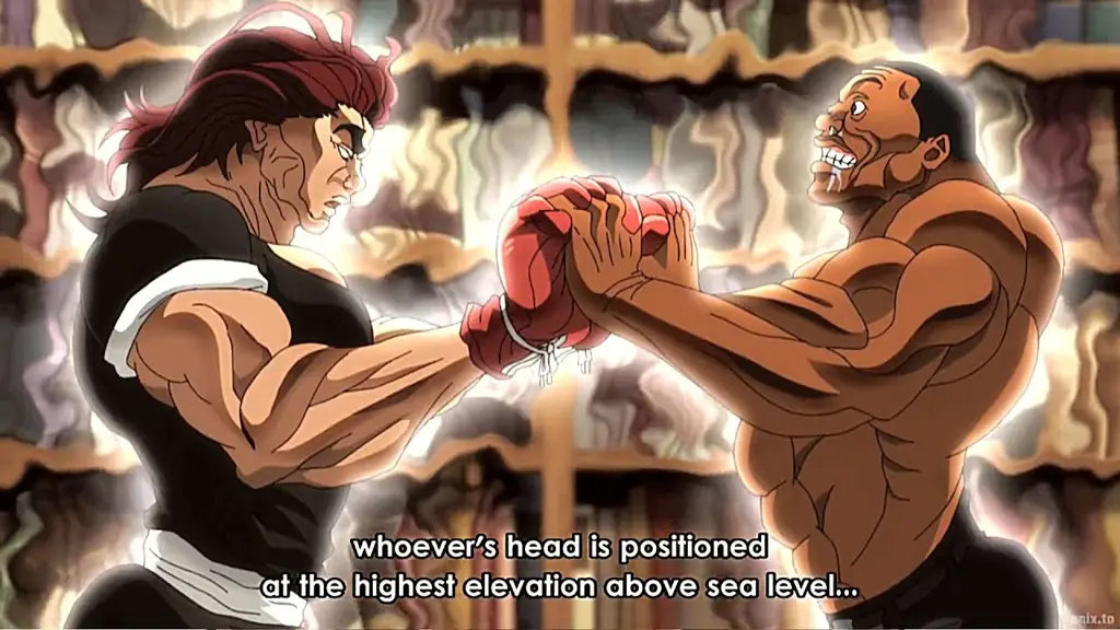 Gambar adegan pertarungan seru dari Baki Hanma Season 2