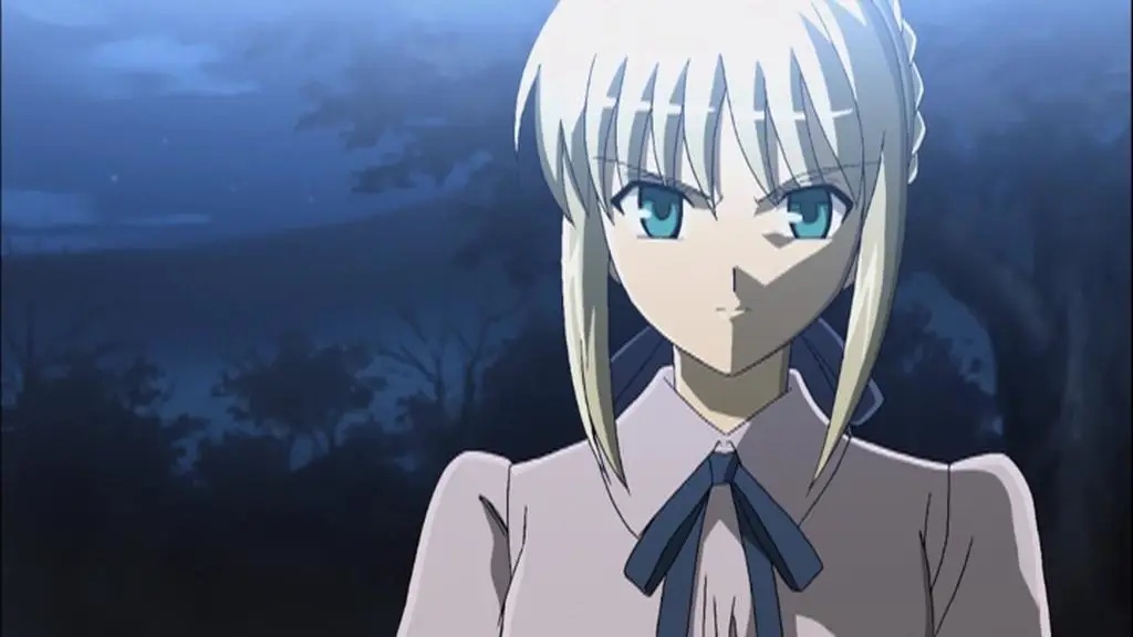 Cuplikan anime Fate Stay Night 2006