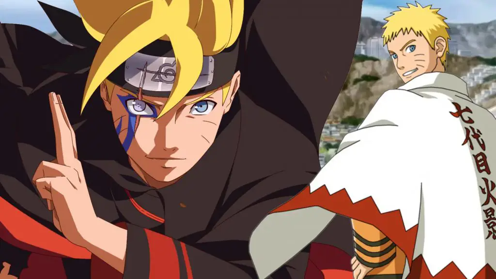 Gambar karakter Boruto sedang bertarung