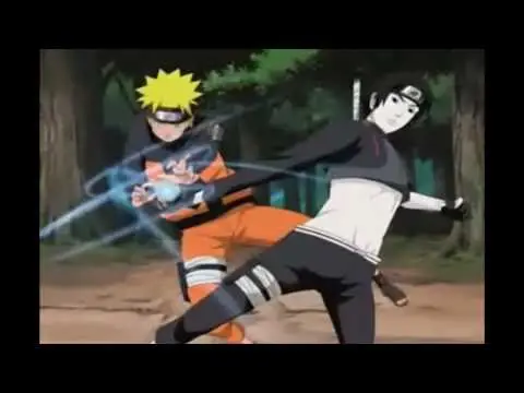 Gambar adegan pertarungan karakter Naruto