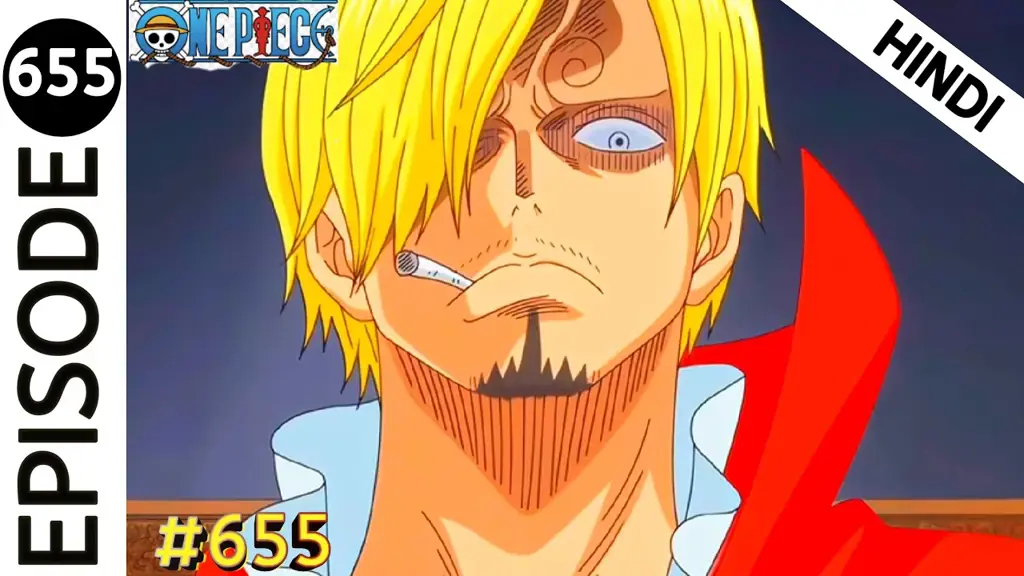 Gambar cuplikan One Piece episode 655 yang menampilkan pertarungan sengit