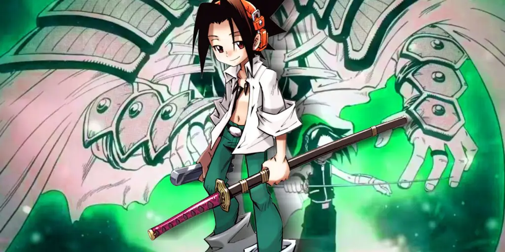 Gambar adegan pertarungan Shaman King