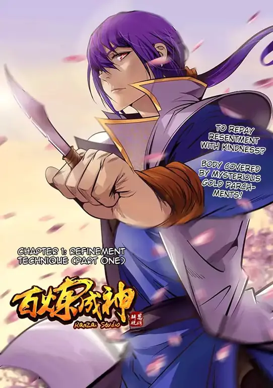 Adegan aksi dari manhua Apotheosis