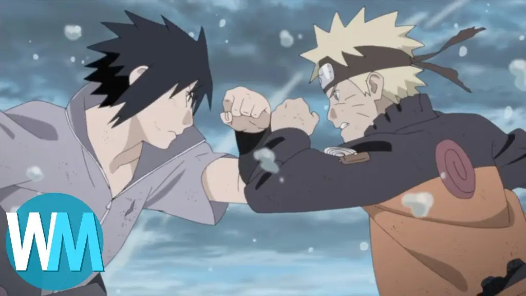 Gambar adegan pertarungan epik di Naruto Shippuden