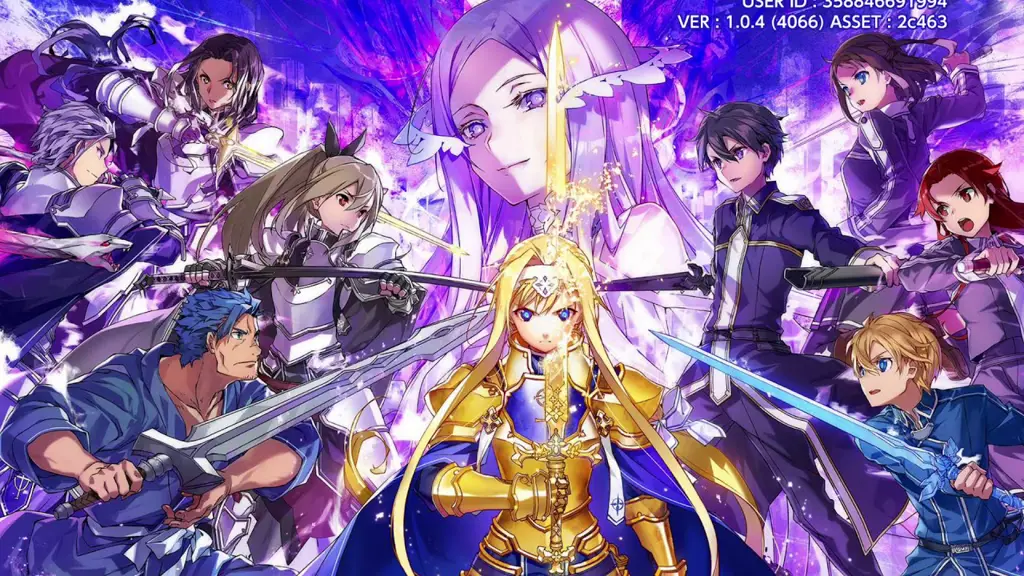 Adegan pertarungan Sword Art Online Alicization