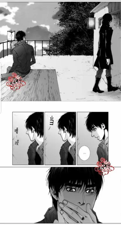 Gambar adegan pertarungan sengit dalam manhwa