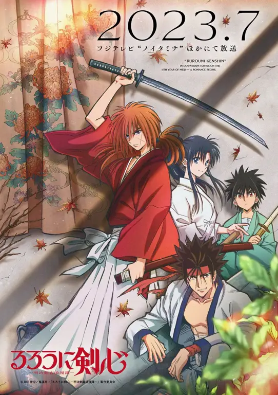 Gambar pertarungan pedang Kenshin