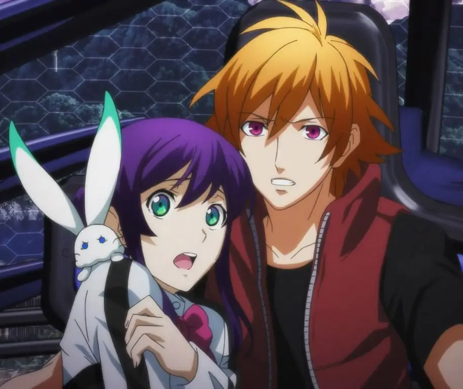 Pertempuran mecha yang spektakuler dalam Aquarion Evol