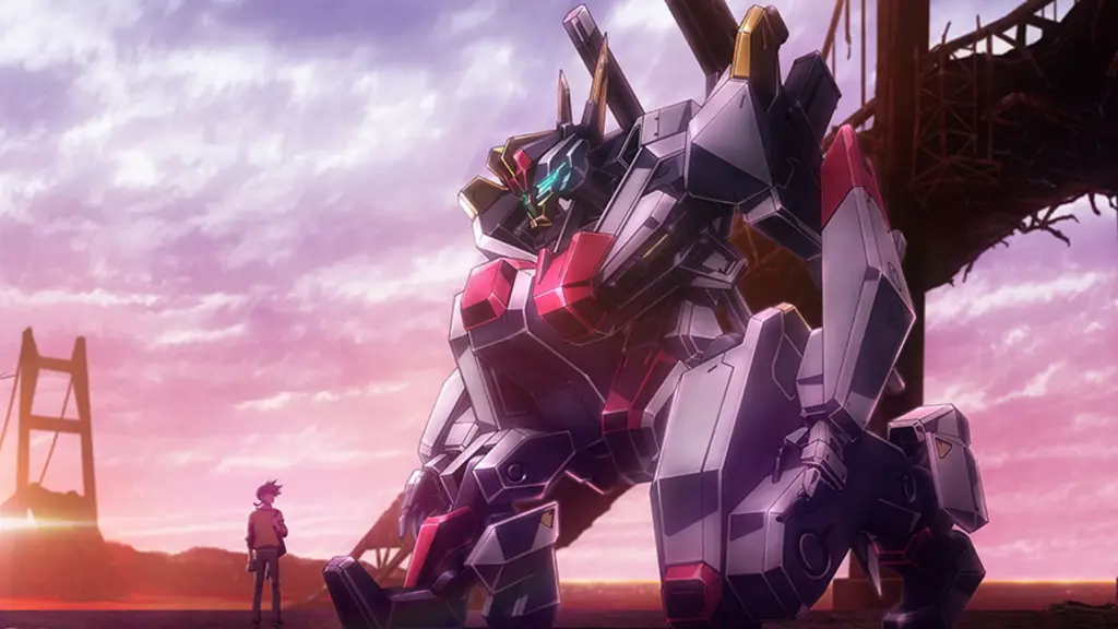 Robot mecha bertarung dalam anime