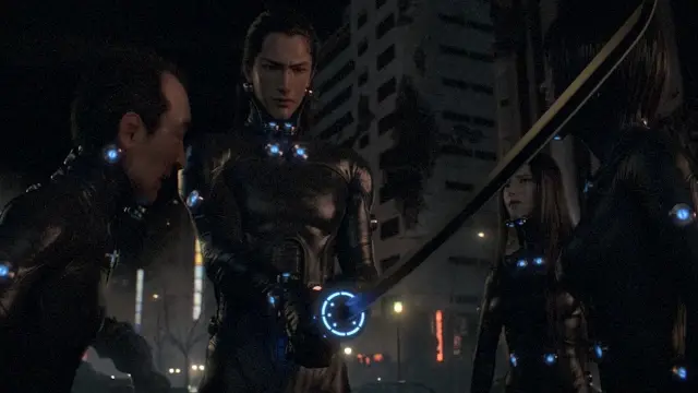 Adegan aksi menegangkan di film Gantz