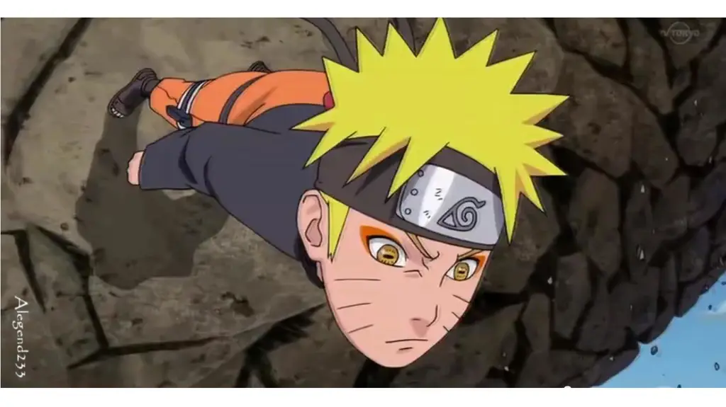 Gambar adegan aksi dari Naruto Shippuden