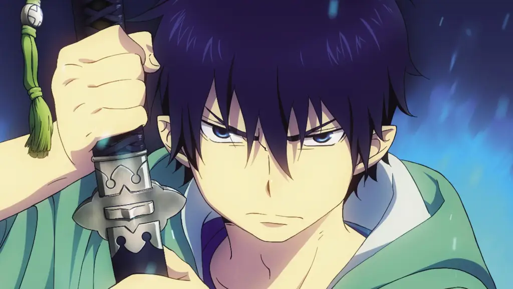 Adegan aksi menegangkan dari Ao no Exorcist