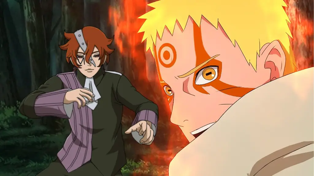 Gambar adegan pertarungan Boruto